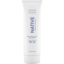 Native Mineral Sunscreen Unscented SPF30 147ml