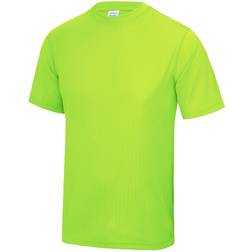 AWDis Kid's Just Cool Sports T-shirt - Electric Green (UTRW689)