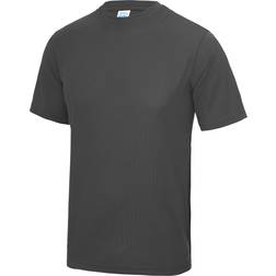 AWDis Kid's Just Cool Sports T-shirt - Charcoal (UTRW689)