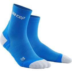 CEP Ultralight Short Socks Men - Electric Blue/Light Grey