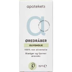 Apotekets Øredråber Olivenolie 15L