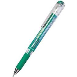 Pentel Hybrid Gel Grip DX Green 12pcs