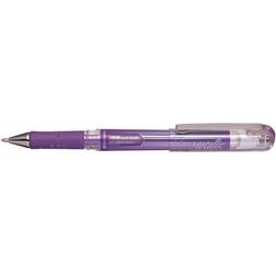 Pentel Hybrid Gel Grip DX Metallic Violet 12pcs