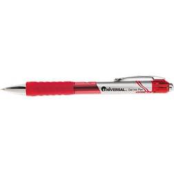 Universal Roller Ball Retractable Gel Pen Red Ink Medium Dozen 39712