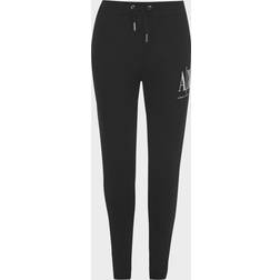 Armani Exchange Logo Jogging Bottoms - Black