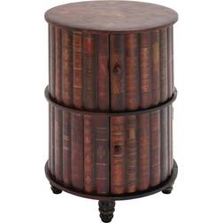 Zimlay Traditional Circular Storage Cabinet 18x29"
