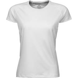 Tee jays Women's Cool Dry Short Sleeve T-Shirt - White