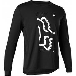 Fox Youth Ranger Drirelease Long Sleeve Jersey Kids - Black