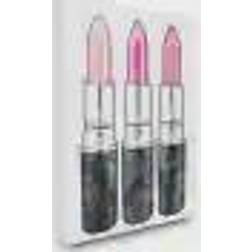 Stupell Industries Three Pink Lipsticks Wall Decor 16x20"