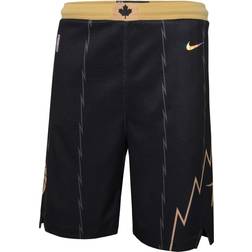 Nike Toronto Raptors City Edition Mixed Moment Tape Swingman Shorts Youth