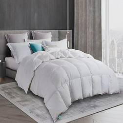 Martha Stewart White Goose Down And Feather Bedspread White (228.6x172.72cm)