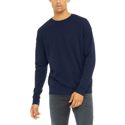 Bella+Canvas Fleece Drop Shoulder Sweatshirt Unisex - Navy