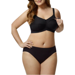 Elila Soft Cup Nursing Bra Black