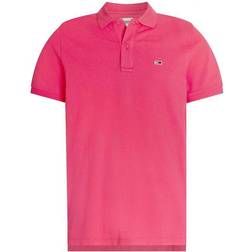 Tommy Hilfiger Classic Short Sleeve Polo Shirt - Cerise Pink