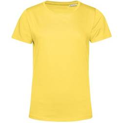 B&C Collection Women's E150 Organic Short-Sleeved T-shirt - Yellow