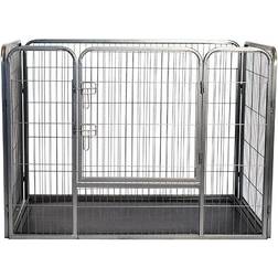 Heavy Duty Rectangular Tube Playpen 28"