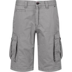 Regatta Shorebay Coolweave Cotton Cargo Shorts - Mineral Grey