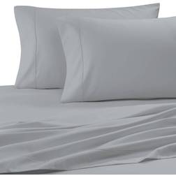 Purity Home Percale Pillow Case Gray (76.2x50.8)