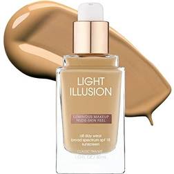 Flower Beauty Light Illusion Foundation SPF18 M3 Classic Tan