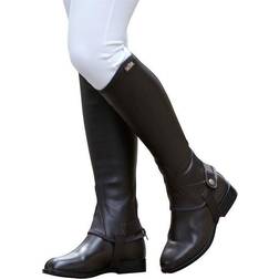 Saxon Equileather Riding Half Chaps Junior