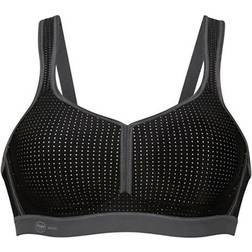 Anita Active Performance Sports-bh Black/ Anthracite Maximum Support