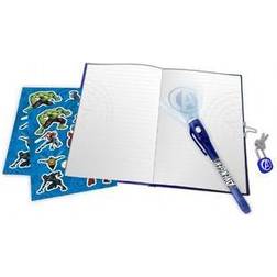 Avengers Dagbog m. Magisk Pen