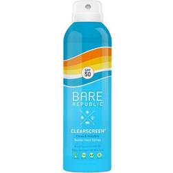 Bare Republic Clearscreen SPF 50 Sunscreen Body Spray