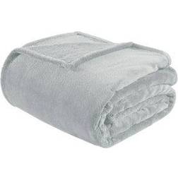 Intelligent Design Microlight Plush Blankets Gray (233.68x172.72cm)