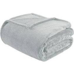 Intelligent Design Microlight Plush Blankets Gray (274.32x233.68)