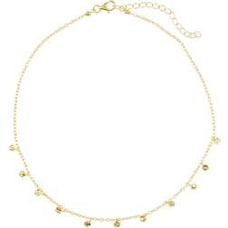 Adornia 14k Plated Confetti Choker Necklace