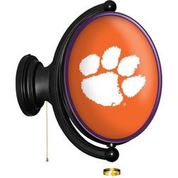 The Fan-Brand Clemson Tigers Rotating Lighted Wall Sign