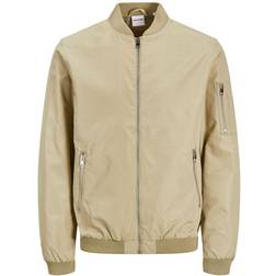 Jack & Jones Bomber Jacket - Green/Crockery