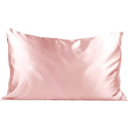 Kitsch Satin Hovedpudebetræk Pink (66.04x48.26cm)
