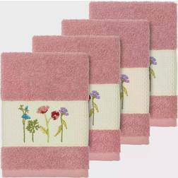 Linum Home Textiles Serenity Embellished Dishcloth Pink (33.02x33.02cm)