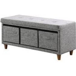 Ore International Magnolia Storage Bench 39.5x17.5"