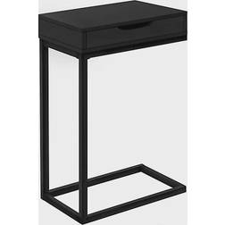 Monarch Specialties C-Shape Small Table 10.2x16"