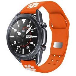 NCAA 22mm Clemson Tigers Band for Samsung Watch