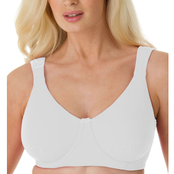 Comfort Choice Petal Boost Underwire Bra - White