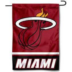 WinCraft Miami Heat Double-Sided Garden Flag