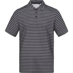 Slazenger Stripe Polo T-shirt - Black