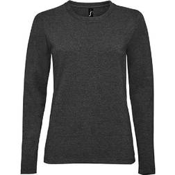 Sol's Imperial Long Sleeve T-shirt - Mouse Grey