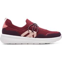 Clarks Ezera Run W - Burgundy Combi