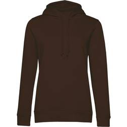 B&C Collection Women's Organic Hoodie - Coffee