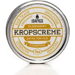 Isangs Kropscreme til Ekstra Tør Hud Cedertræ 75ml