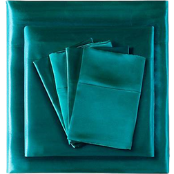 Madison Park Wrinkle Free Luxurious Underlakan Blå (259.1x274.3cm)