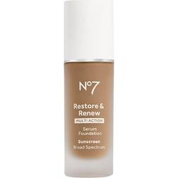 No7 Restore & Renew Serum Foundation SPF20 Bamboo