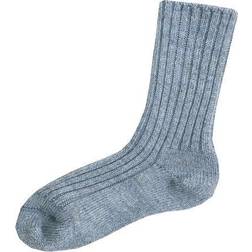 Joha Wool Socks- Blue Melange