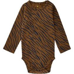 The New Austin L/S Bodysuit - Toffee (TNS1042)