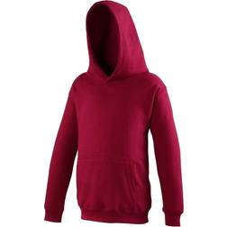 AWDis Kid's Hooded Sweatshirt - Red Hot Chilli (UTRW169)