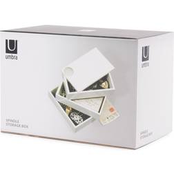 Umbra Spindle Caja Joyero - Blanco